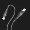 Кабель YOKI RGB YK-RG24 Type-C to Type-C 60W 1.2m (Black)
