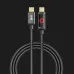 Кабель YOKI SM33 SMART PULSE Type-C to Type-C 60W 1.2m (Black)