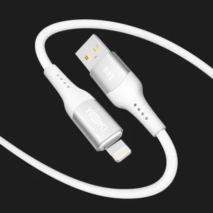 Кабель YOKI SOLID YK-SO15 Lightning 2.4A 1.2m (White) Ивано-Франковске