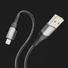 Кабель YOKI SOLID YK-SO15 Lightning 2.4A 1.2m (Black)