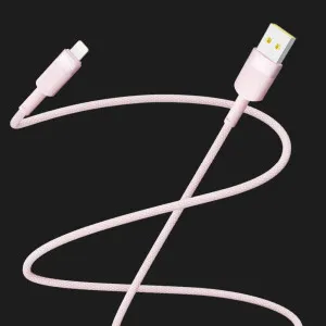 Кабель YOKI STYLE YK-ST41 Lightning 2.4A 1.2m (Pink) в Хмельницькому