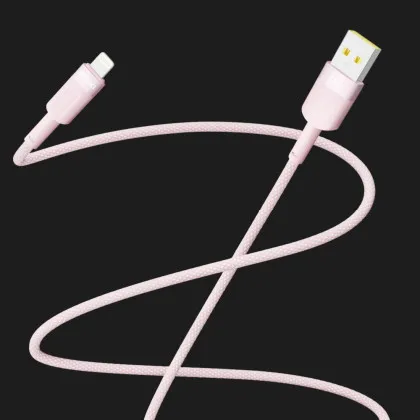 Кабель YOKI STYLE YK-ST41 Lightning 2.4A 1.2m (Pink) Ивано-Франковске