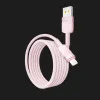 Кабель YOKI STYLE YK-ST41 Lightning 2.4A 1.2m (Pink)