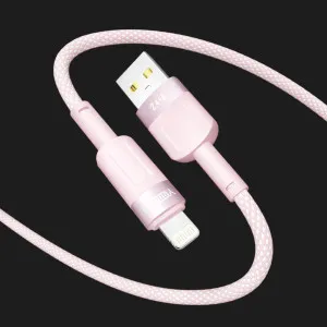 Кабель YOKI STYLE YK-ST41 Lightning 2.4A 1.2m (Pink) в Хмельницькому