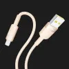 Кабель YOKI STYLE YK-ST41 Lightning 2.4A 1.2m (Orange)