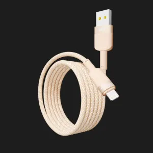 Кабель YOKI STYLE YK-ST41 Lightning 2.4A 1.2m (Orange) в Хмельницькому
