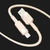 Кабель YOKI STYLE YK-ST41 Lightning 2.4A 1.2m (Orange)