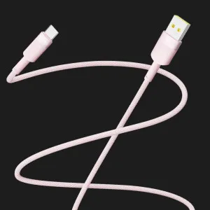 Кабель YOKI STYLE YK-ST41 Type-C 3A 1.2m (Pink) в Хмельницькому