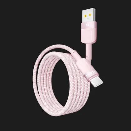 Кабель YOKI STYLE YK-ST41 Type-C 3A 1.2m (Pink) Івано-Франківську