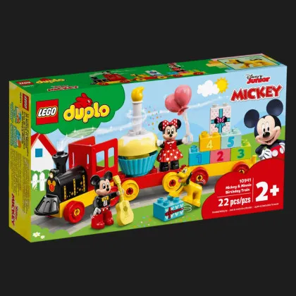 Конструктор LEGO DUPLO│Disney Святковий потяг Міккі та Мінні (10941)