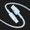 Кабель YOKI STYLE YK-ST41 Type-C 3A 1.2m (Blue)
