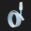 Кабель YOKI STYLE YK-ST41 Type-C 3A 1.2m (Blue)