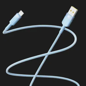 Кабель YOKI STYLE YK-ST41 Type-C 3A 1.2m (Blue) в Хмельницькому