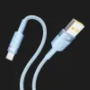Кабель YOKI STYLE YK-ST41 Type-C 3A 1.2m (Blue)