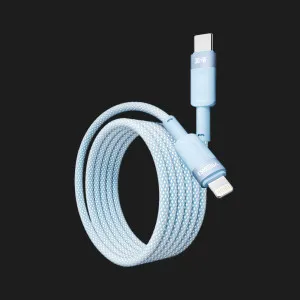 Кабель YOKI STYLE YK-ST41 Type-C to Lightning 30W 1.2m (Blue) в Хмельницькому