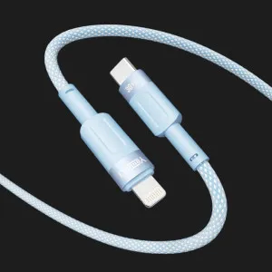 Кабель YOKI STYLE YK-ST41 Type-C to Lightning 30W 1.2m (Blue) в Хмельницькому