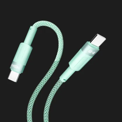 Кабель YOKI STYLE YK-ST41 Type-C to Type-C 60W 1.2m (Green) Івано-Франківську