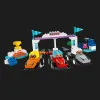 Конструктор LEGO DUPLO Автомобілі для перегонів і пілоти команд Формули-1 (10445)