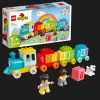 Конструктор LEGO DUPLO Потяг із цифрами – вчимося рахувати (10954)