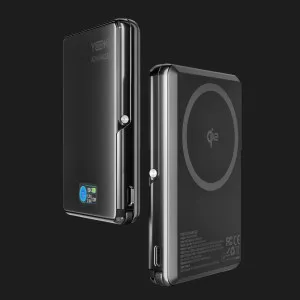 Зарядное устройство Power Bank YOKI Advanced (15W Qi2/30W QC/PD) 10000 mAh YK-MPA1030 (Black) в Хмельницком