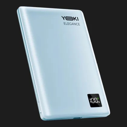 Зарядное устройство Power Bank YOKI Elegance 15W 5000 mAh YK-MPE515 (Blue)