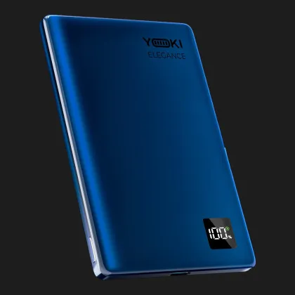 Зарядное устройство Power Bank YOKI Elegance 15W 5000 mAh YK-MPE515 (Deep Blue)