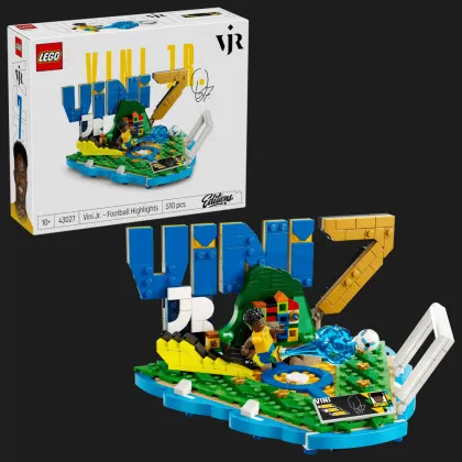 Конструктор LEGO Editions Вінісіус Жуніор — найкращі моменти футбольних матчів (43027)