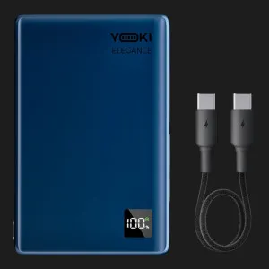Зарядное устройство Power Bank YOKI Elegance 15W 5000 mAh YK-MPE515 (Deep Blue) в Хмельницком