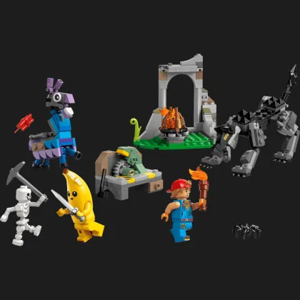 Конструктор LEGO Fortnite Табір Peely та Sparkplug (77075)