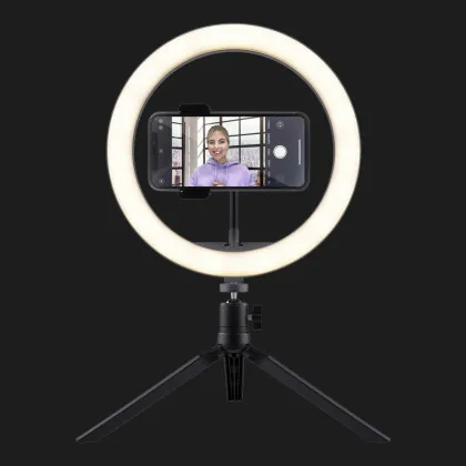 Комплект для стриминга Trust Maku+ 2-in-1 Streaming Kit, зеленый фон и кольцевая лампа в Борисполе