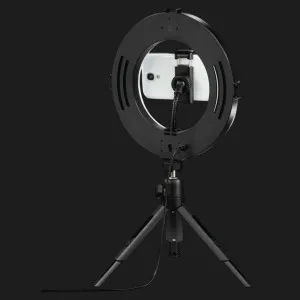 Трипод Hama Smart-80 V2, кулястий, 9.5cм, Bluetooth, зі світлодіодним кільцем (Black) в Кропивницькому