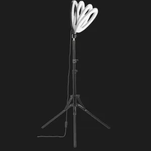 Трипод Hama Steady-120 V2, кулястий, 185см, Bluetooth, зі світлодіодним кільцем (Black) в Кропивницькому