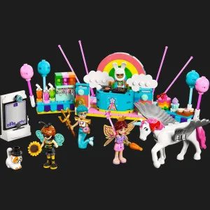 Конструктор LEGO Friends Костюмированная вечеринка с единорогом и феей (42661)