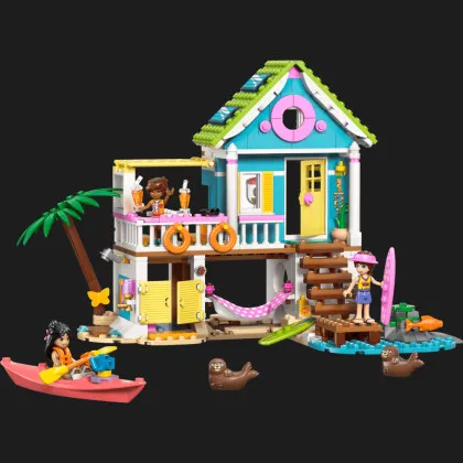 Конструктор LEGO Friends Пляжний будиночок з морськими котиками (42699)