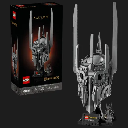 Конструктор LEGO Icons Володар перснів: шолом Саурона (11373)