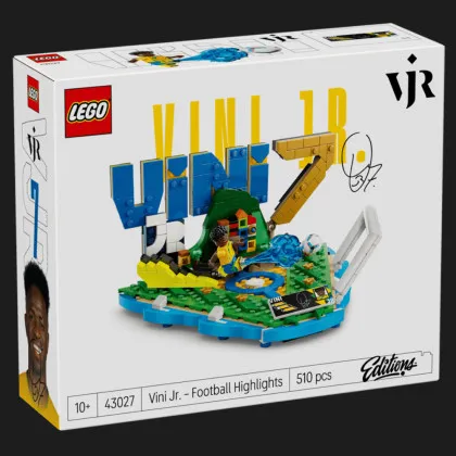 Конструктор LEGO Editions Вінісіус Жуніор — найкращі моменти футбольних матчів (43027)