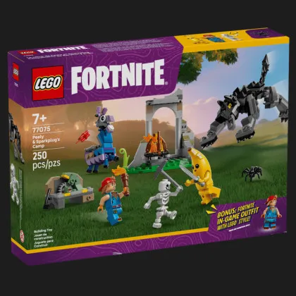 Конструктор LEGO Fortnite Табір Peely та Sparkplug (77075)