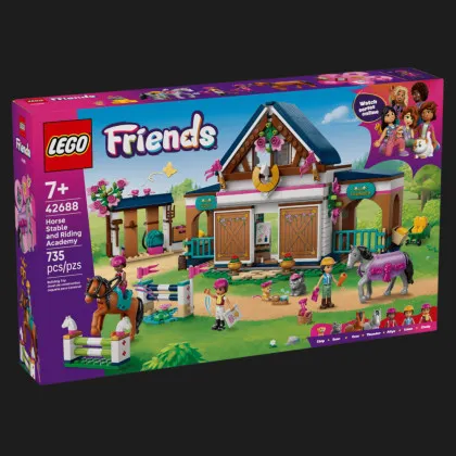 Конструктор LEGO Friends Кінна стайня і академія верхової їзди (42688)