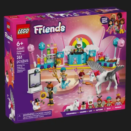 Конструктор LEGO Friends Костюмована вечірка з єдинорогом і феєю (42661)