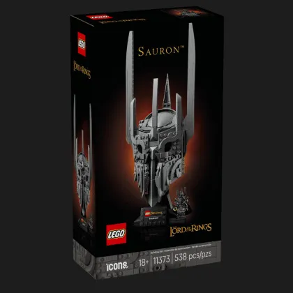 Конструктор LEGO Icons Володар перснів: шолом Саурона (11373)