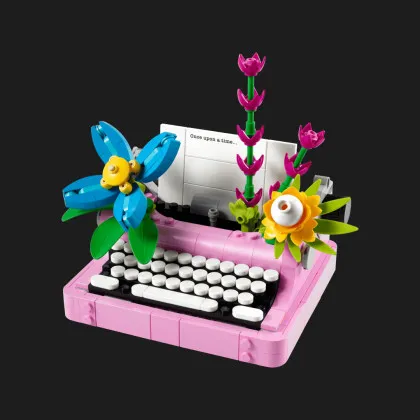 Конструктор LEGO Creator Друкарська машинка з квітами (31169)