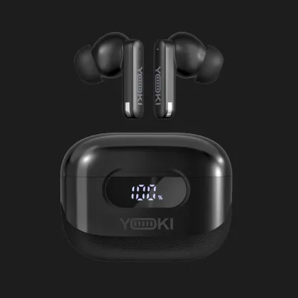 Навушники YOKI Flex TWS with ANC (Black) у Запоріжжі