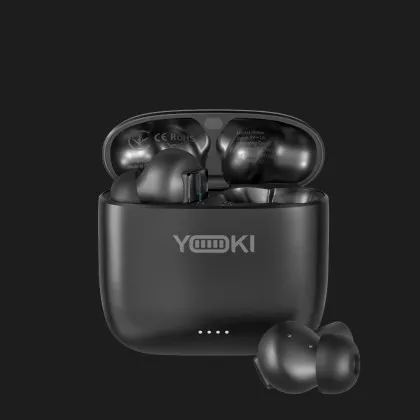 Навушники YOKI Pulse TWS (Black) у Запоріжжі