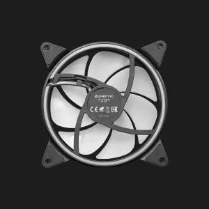 Вентилятор Chieftec ZF-1425RGB PWM 140 (Black) (ZF-1425RGB)