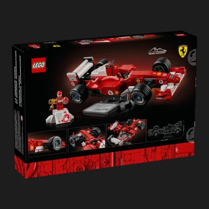Конструктор LEGO Icons Ferrari F2004 and Michael Schumacher (11375)
