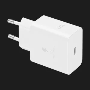 Блок питания Samsung 45W USB-С PD PPS (White) в Луцке