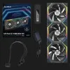 Вентилятор Lian Li Uni Fan SL Wireless Reverse KIT x3 120 (Black) (G99.12RSL1W3B.00)
