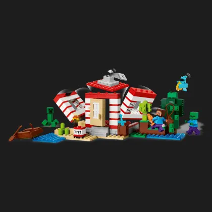 Конструктор LEGO Minecraft Будинок з вибухівки в джунглях (21275)
