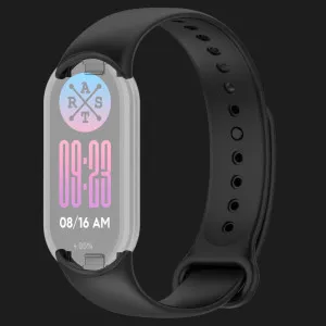 Ремінець силіконовий для Xiaomi Smart Band 10/9/8 (Black) в Хмельницькому