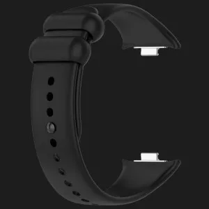Ремінець силіконовий для Xiaomi Smart Band 10 Pro/9 Pro/8 Pro/Redmi Watch 6/5/4 (Black) в Хмельницькому